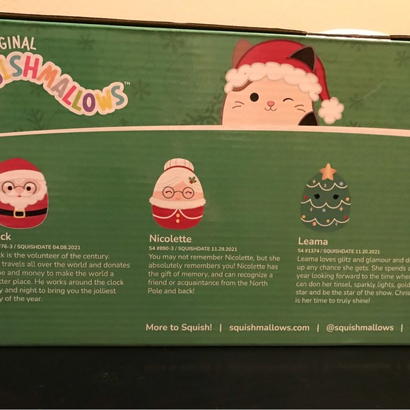 Squishmallow Christmas Seasonal Squad 2022 - Picture 4 of 5